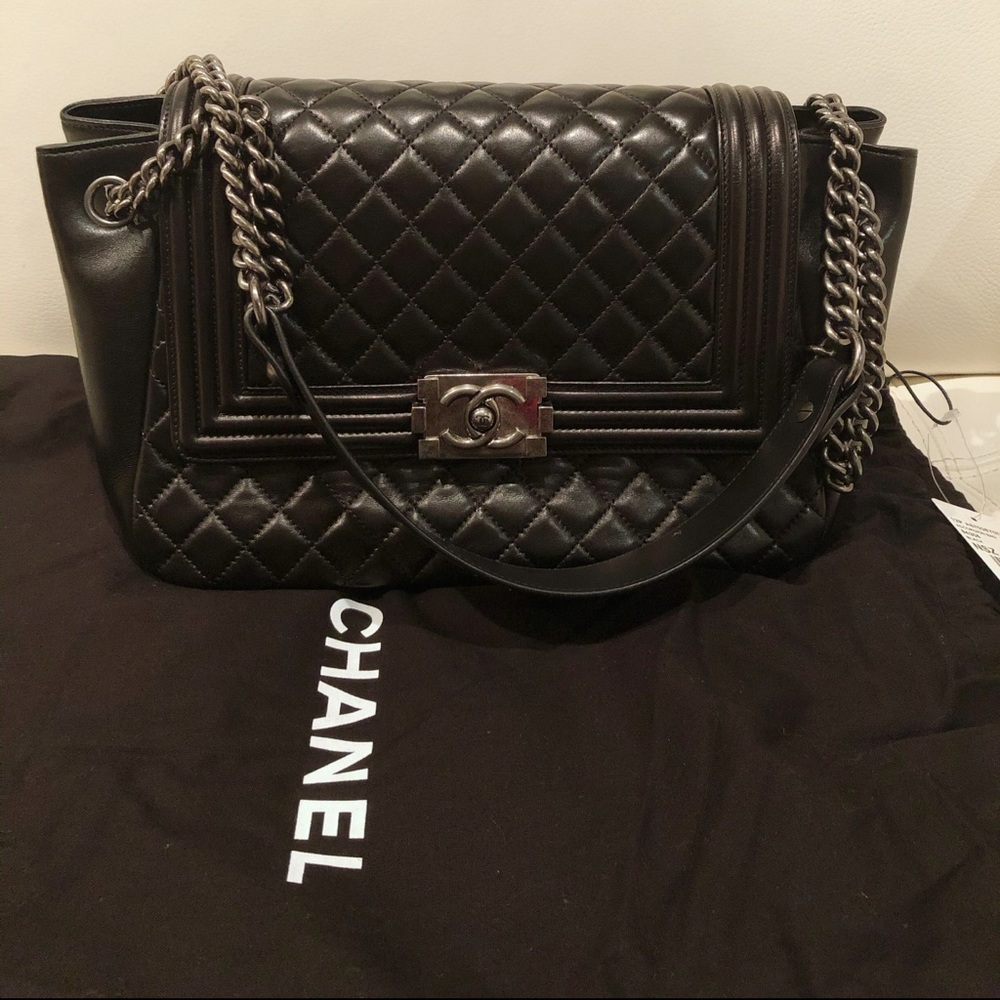 Chanel Accordion Leboy Bag